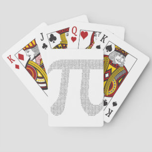 Digits of Pi Playing Cards