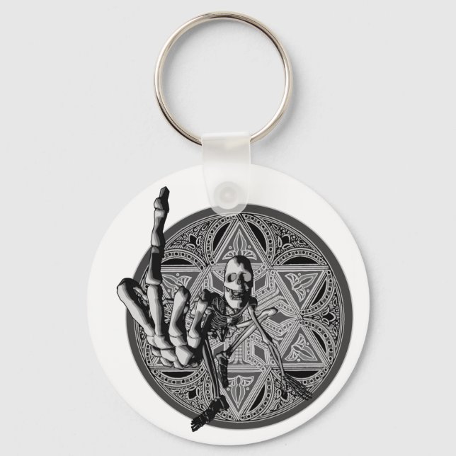Digitus Impudicus Keychain (Front)