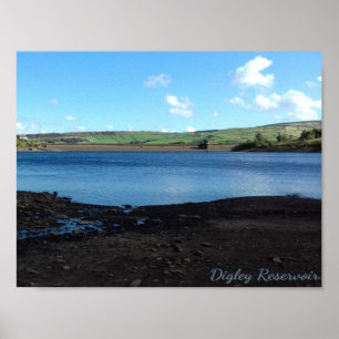 Digley Reservoir Photo Poster