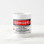 Dihydrogen Monoxide mug 1<br><div class="desc">Surprise your friends and drink DHMO right in front of them! That coffee has caffiene (trimethylxanthine) and chocolate contains theobromine. These chemicals are for drinking.</div>