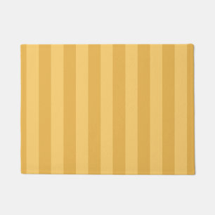 Dijon Canary Yellow Stripe  Doormat
