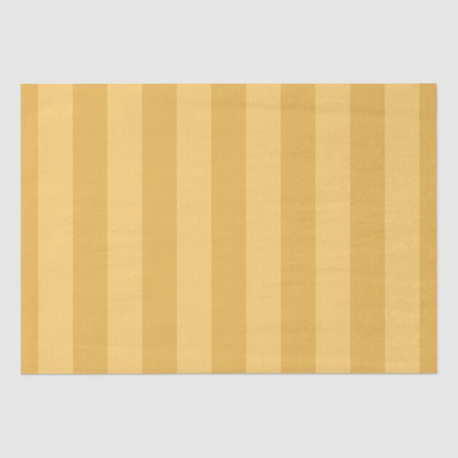 Dijon Canary Yellow Stripe  Tissue Paper (Front)