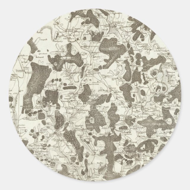 Dijon Classic Round Sticker (Front)