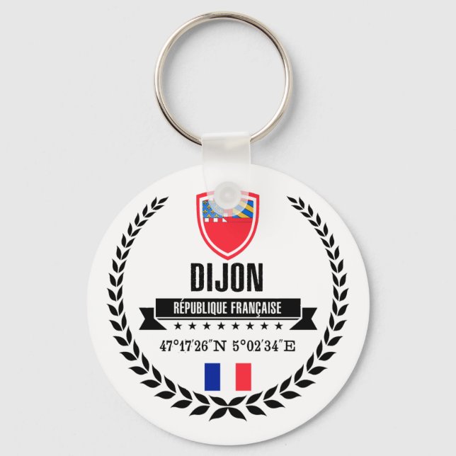 Dijon Keychain (Front)