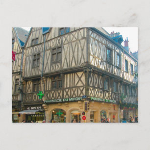 Dijon, Medieval building used as a pharmacy Postcard