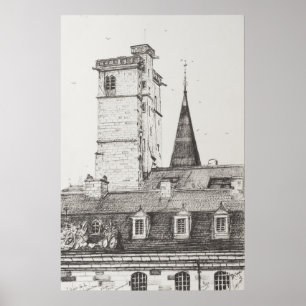 Dijon Rooftops France.2008 Poster