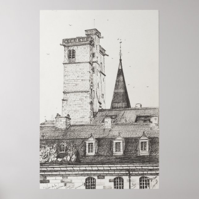 Dijon Rooftops France.2008 Poster (Front)