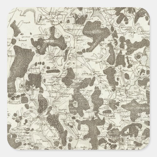 Dijon Square Sticker (Front)