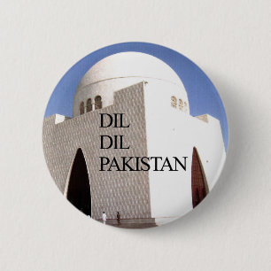 Dil Dil Pakistan Hakuna Matata 2 Inch Round Button