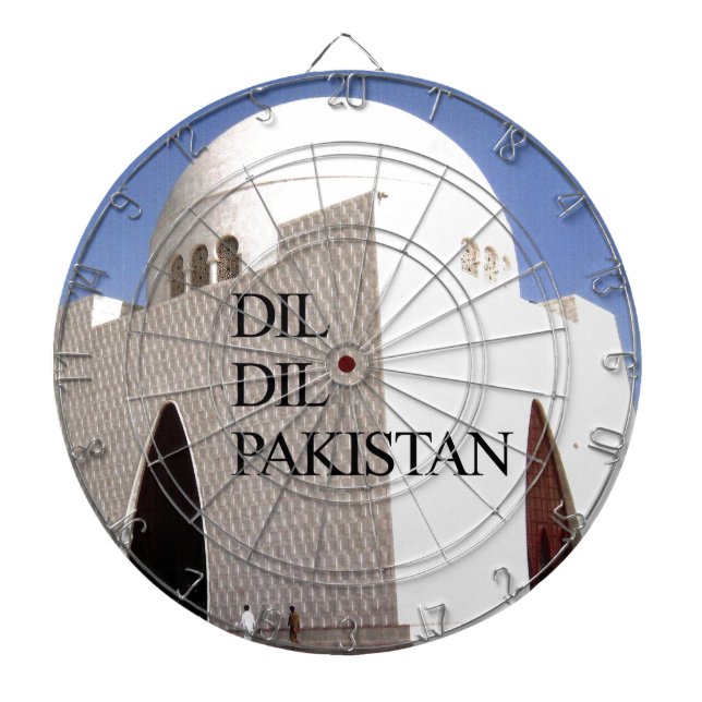 Dil Dil Pakistan Hakuna Matata Dartboard (Front)