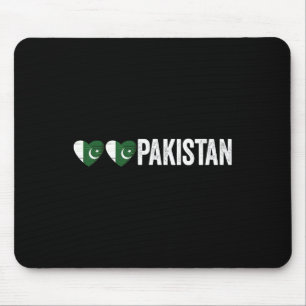 Dil Pakistan Azadi Mubarak Heart Flag Day Proud Ro Mouse Pad