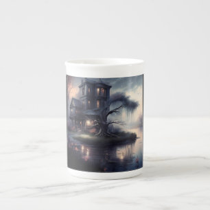 dilapidated Home On The Bayou Bone China Mug