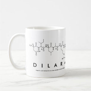 Dilara peptide name mug