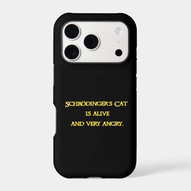 Dilemme Quantique Drôle - Le Chat de Schrödinger e (Verso)
