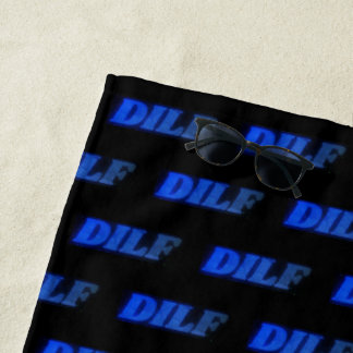 "DILF" Beach Towel