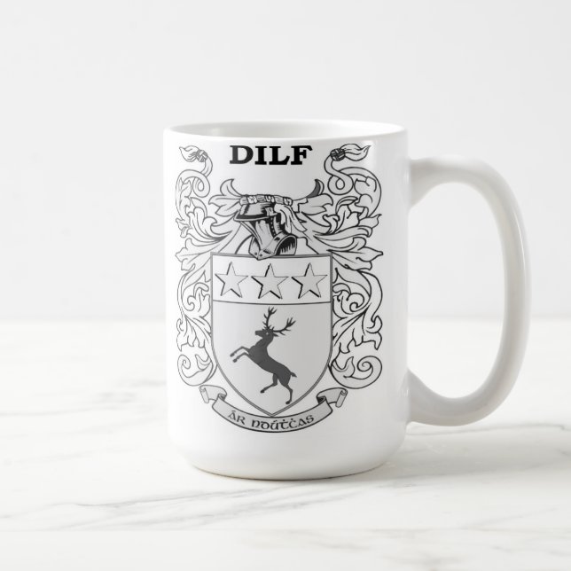 DILF CREST MUG (Right)