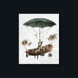 Diligenza And Flying Creatures Canvas Print<br><div class="desc">Transportation & Travel</div>