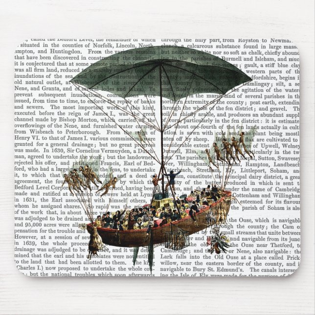 Diligenza And Flying Creatures Mouse Pad (Front)