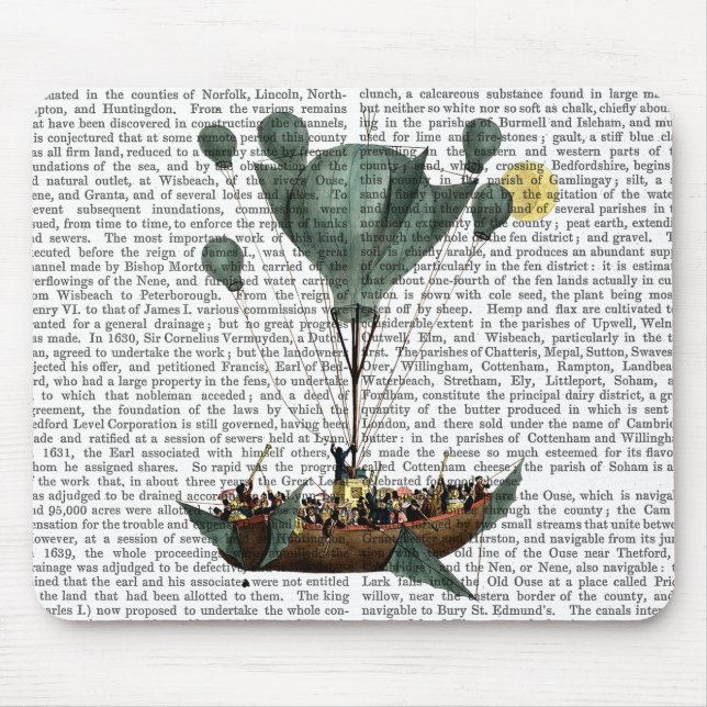 Diligenza Per La Luna 2 Mouse Pad (Front)