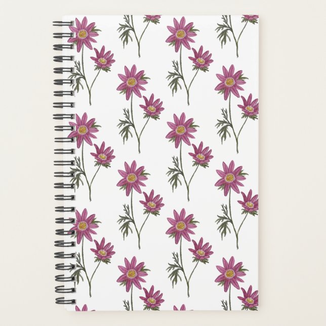 Dill Daisy Planner - Motif blanc (Devant)