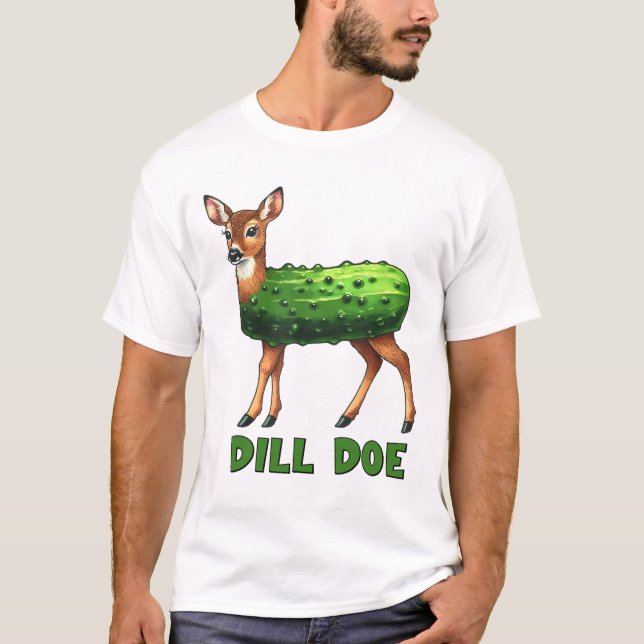Dill Doe Funny Adult Humour Inappropriat T-Shirt (Front)