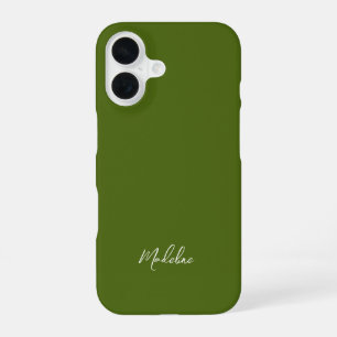 Dill Green Pickled Perfection iPhone 16 Case
