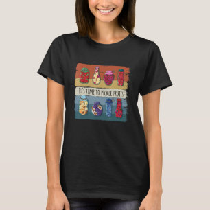 Dill Pickle Squad Green Pickles  Cucumber Jar Vega T-Shirt