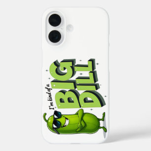 Dill Pickles Lovers Gift - Funny Cartoon Designs iPhone 16 Case