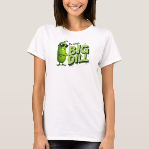 Dill Pickles Lovers Gift - Funny Cartoon Designs T-Shirt