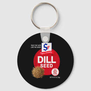 Dill Seed Halloween Sce Costume Group Matching Keychain