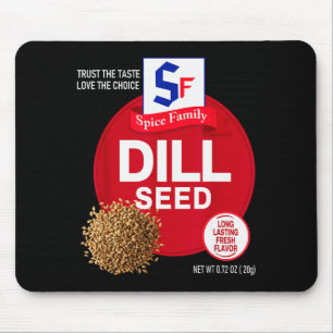 Dill Seed Halloween Sce Costume Group Matching  Mouse Pad