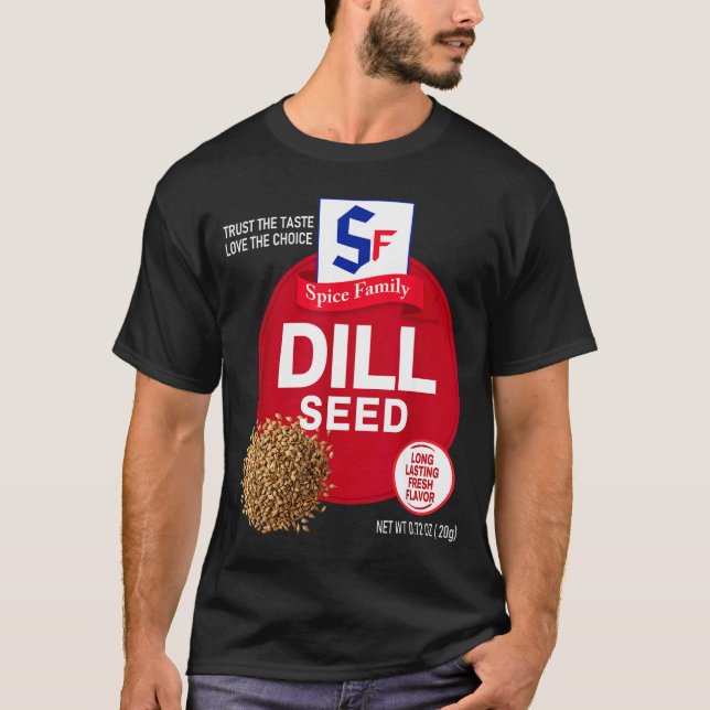 Dill Seed Halloween Sce Costume Group Matching  T-Shirt (Front)