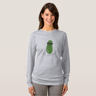 Dill With It Design - Basic Long Sleeve T-Shirt