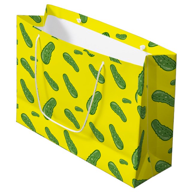 Dill With It Design - Gift Bag - Large (Front Angled)