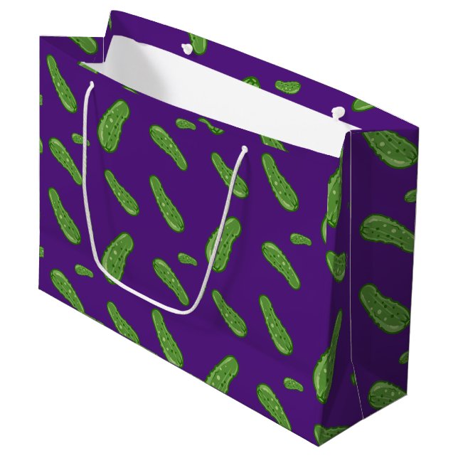Dill With It Design - Gift Bag - Large (Front Angled)