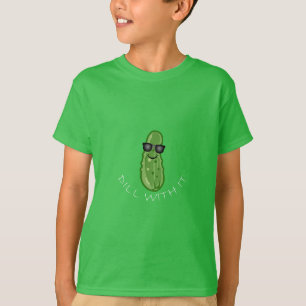 Dill With It Design - Kids' Basic T-Shirt