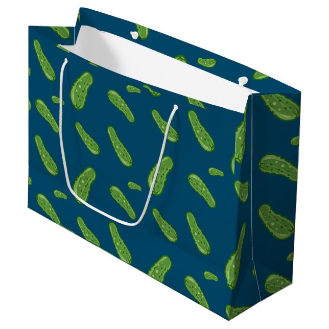 Dill With It Design - Sac cadeau - Grand (Devant Angle)