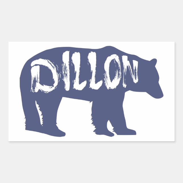 Dillon Colorado Bear Sticker (Front)