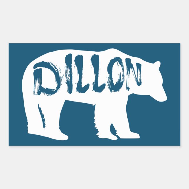 Dillon Colorado Bear Sticker (Front)