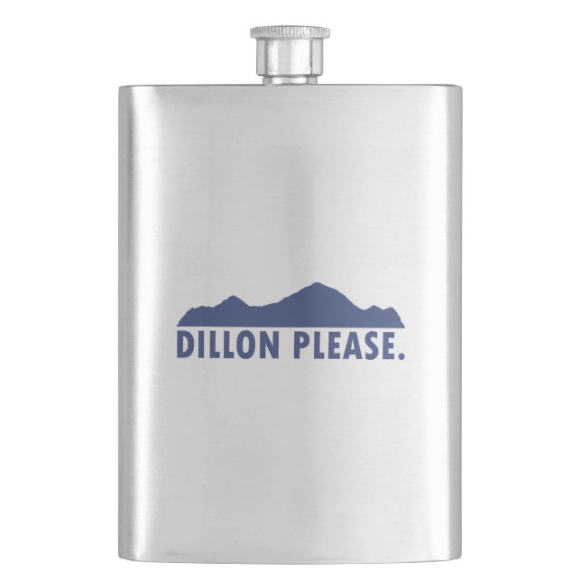 Dillon Please Hip Flask (Front)