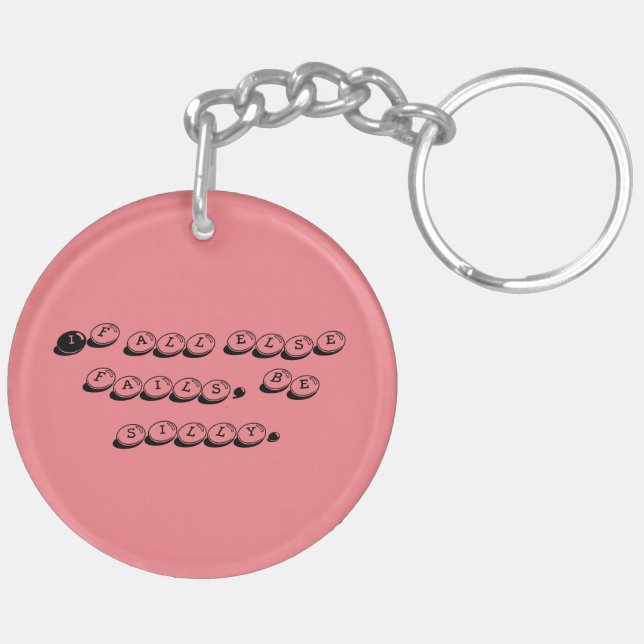 Dilly the clown keychain  (Back Right)