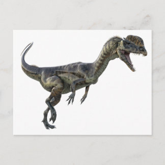 Dilophosaurus Dinosaur Postcard