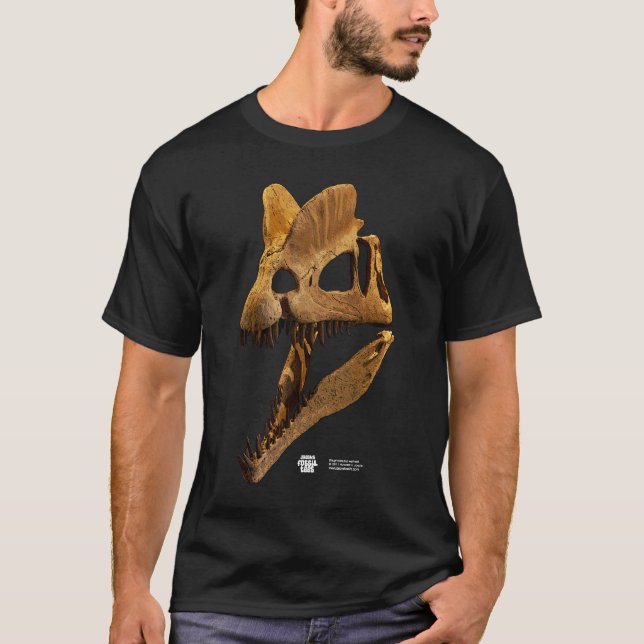 Dilophosaurus Skull T-Shirt (Front)