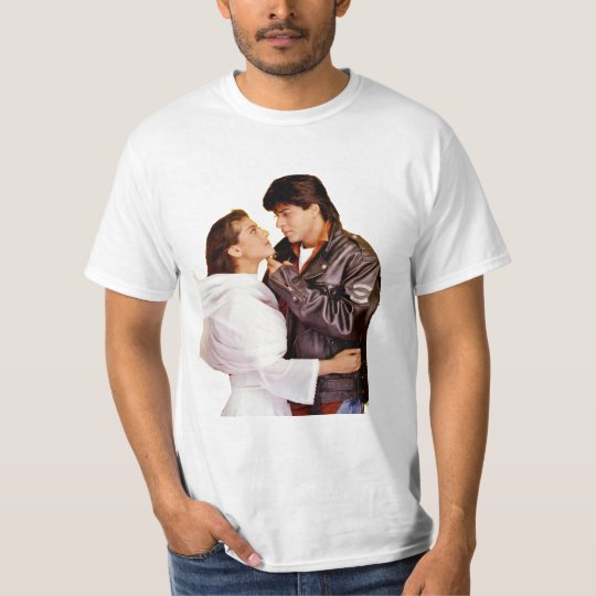 Dilwale Dulhania Le Jayenge Shah Rukh Khan T Shirt Zazzle Ca zazzle