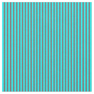 Dim Grey and Aqua Lines Pattern Fabric