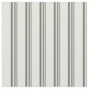 Dim Grey & Beige Striped/Lined Pattern Fabric