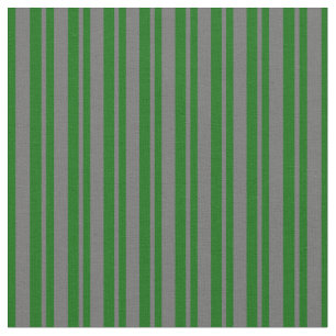 Dim Grey & Dark Green Coloured Pattern Fabric