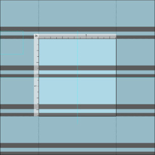 Dim Grey & Light Blue Lines Fabric