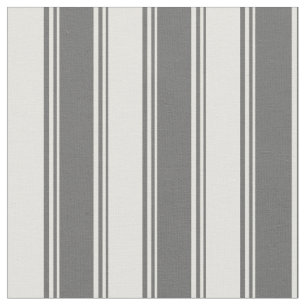 Dim Grey & Light Yellow Coloured Stripes Fabric