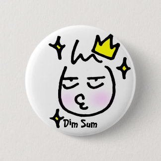 Dim Sum 2 Inch Round Button